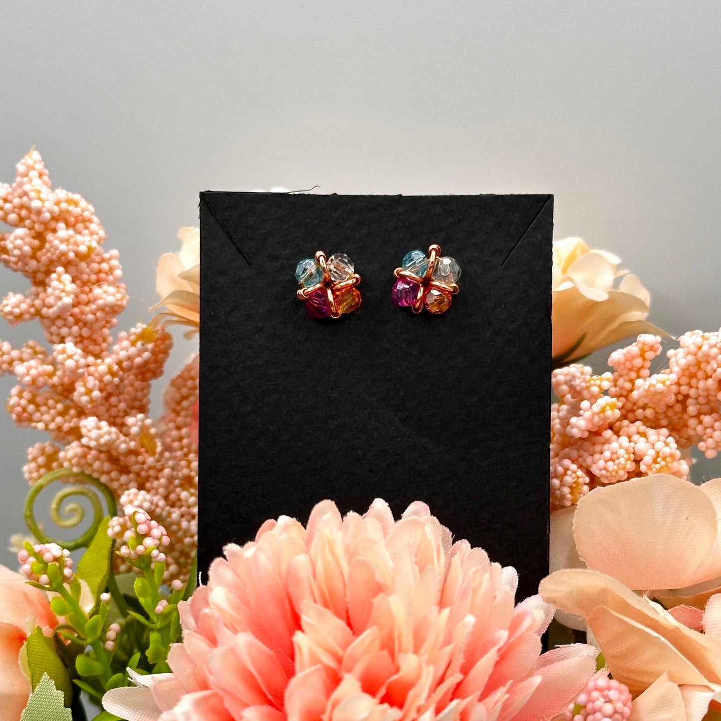 Four Square Stud Earrings (Options!)
