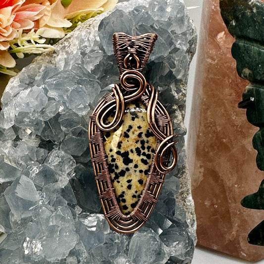 Dalmatian Jasper in Copper