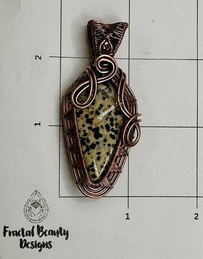 Dalmatian Jasper in Copper