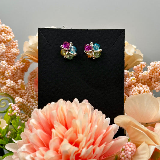 Four Square Stud Earrings (Options!)